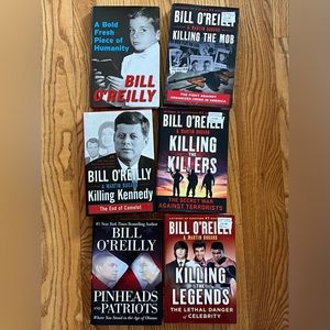 Bundle of Bill O’Reilly hardcover Books!